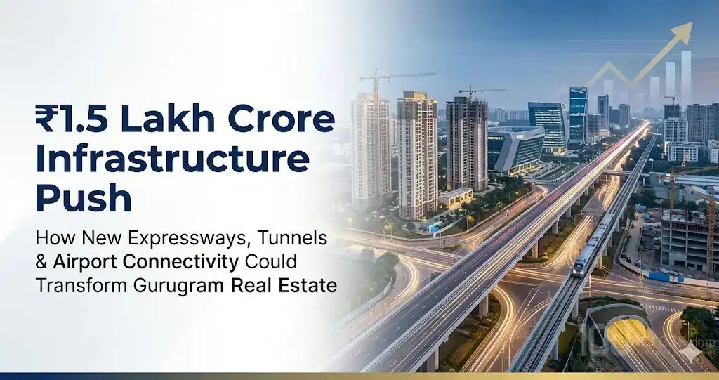 Why Delhi-NCR's ₹1.5 Lakh Crore Infrastructure Push Could Make Gurugram the Next Real Estate Investment Hotspot