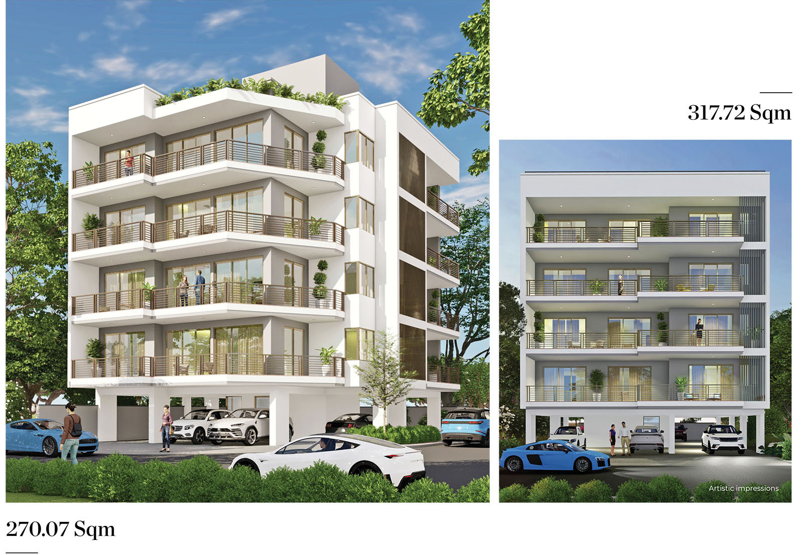 DLF Garden City Floors Visual 2