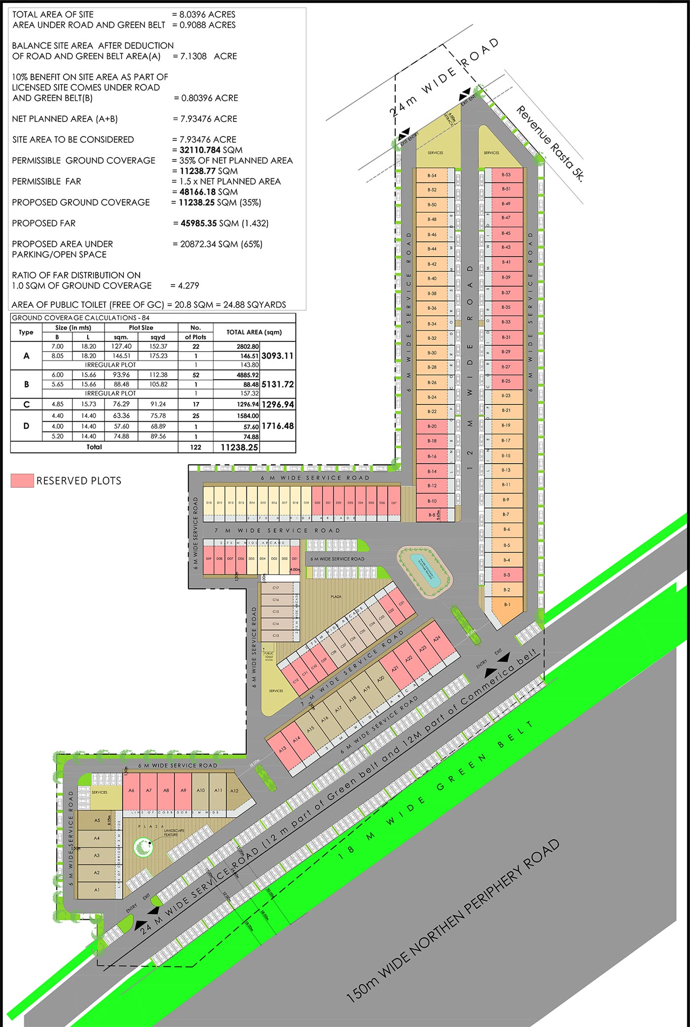 Master Plan DLF GardenCity Central