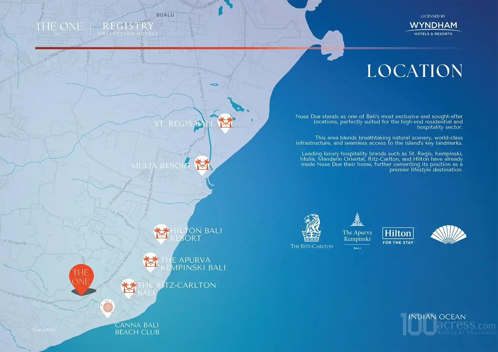 Almal The One Location Map