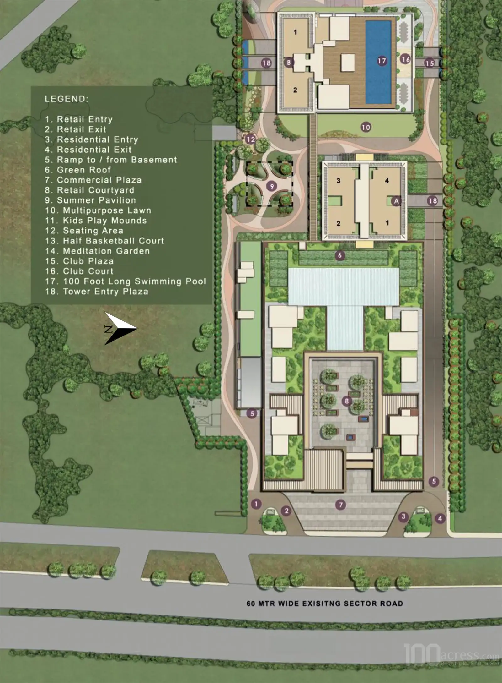 Master Plan Conscient Hines Elevate Reserve