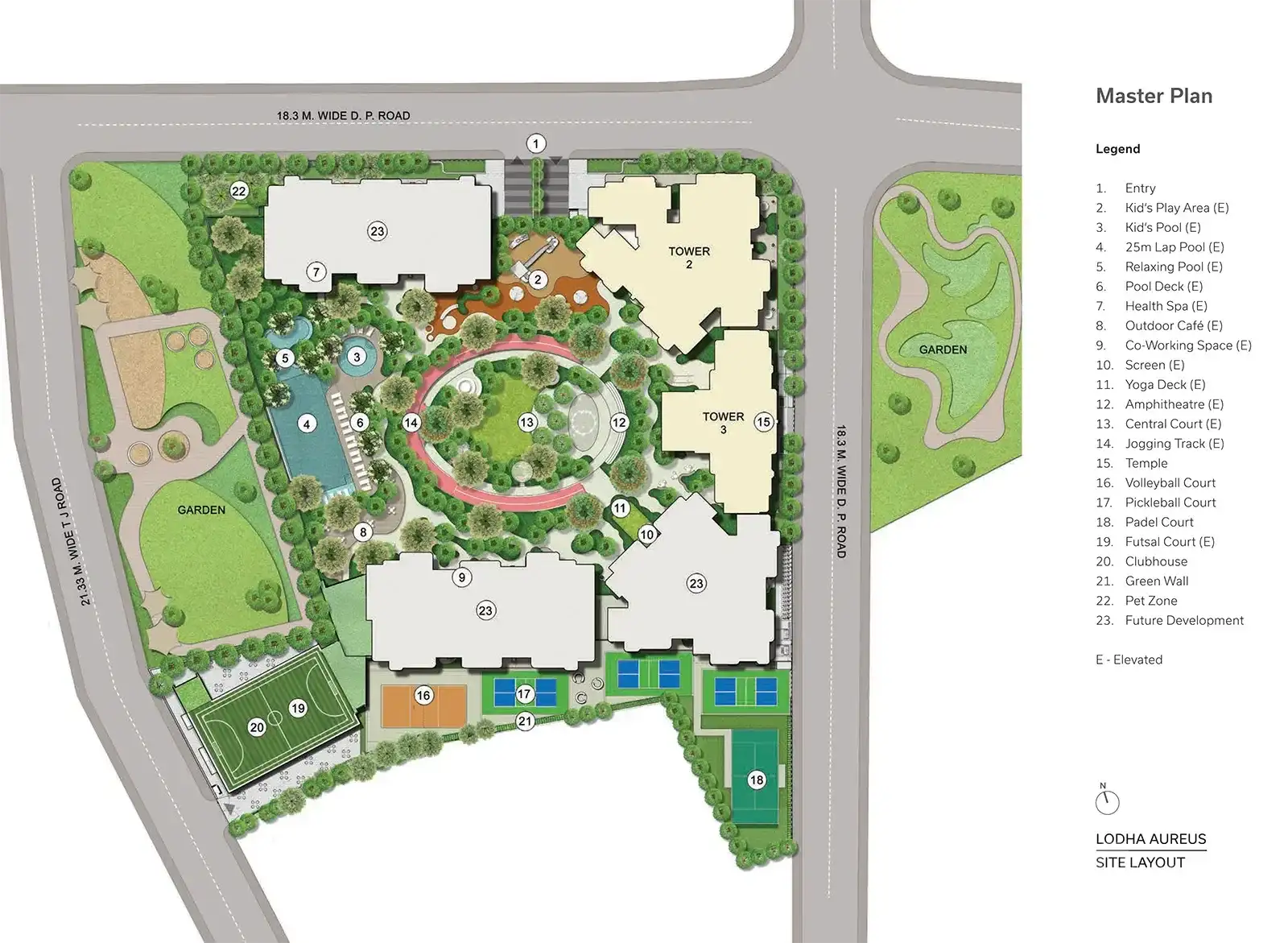 Master Plan Lodha Aureus