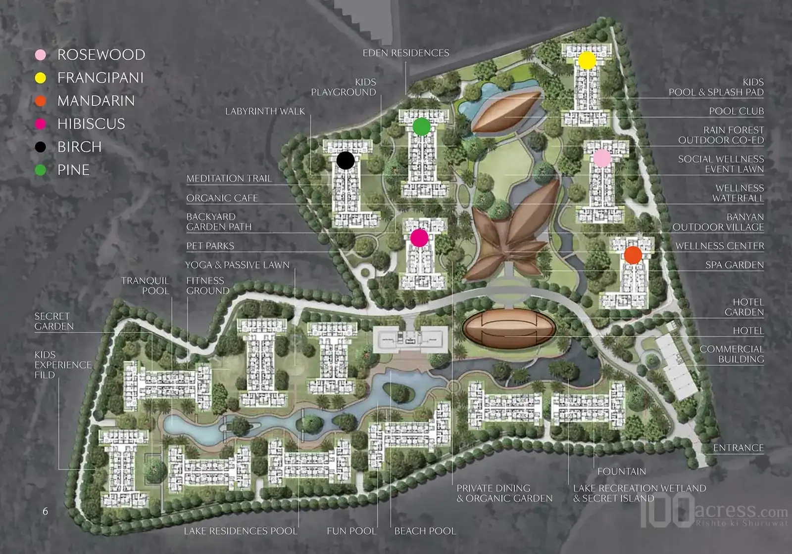 Master Plan Park Residences at Garden of Eden