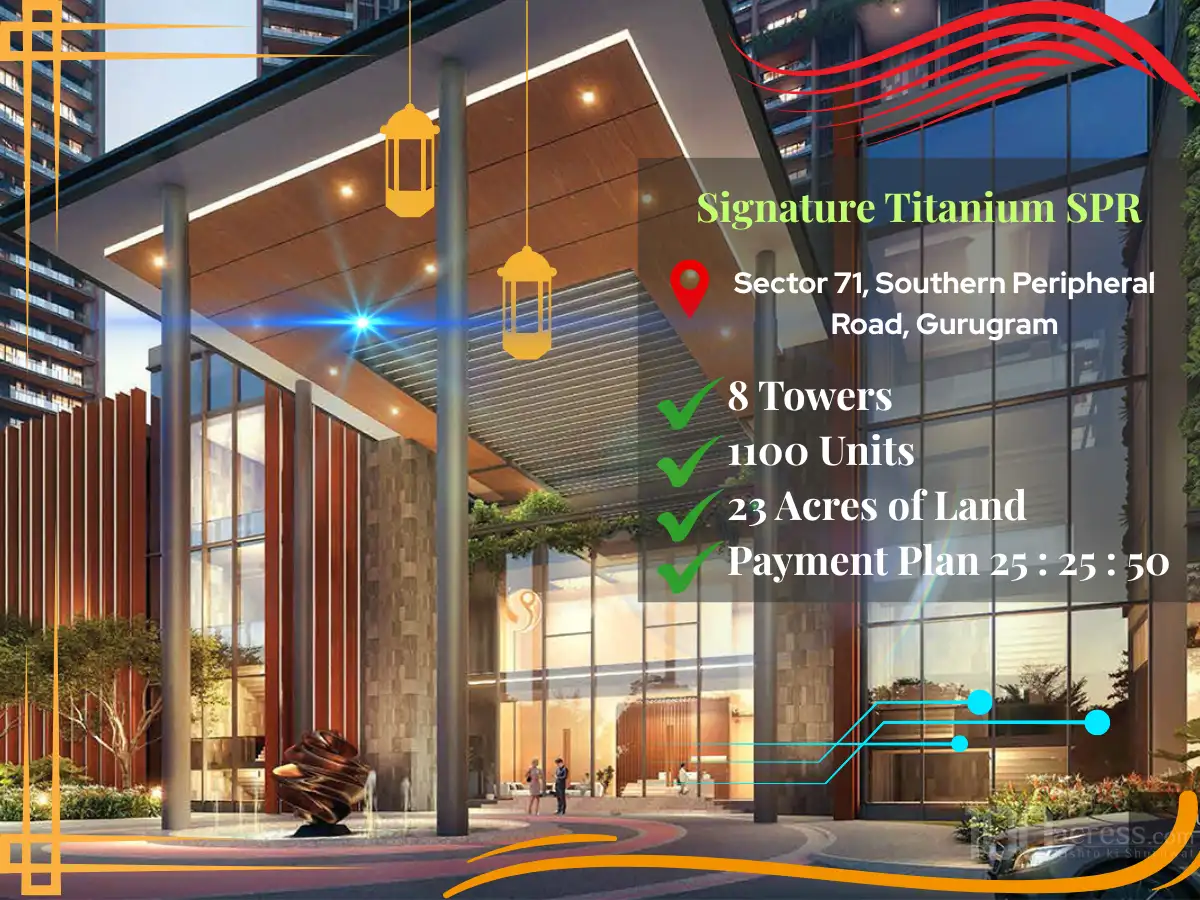 Signature Titanium SPR– Smart Urban Homes in Sector 71, Gurugram