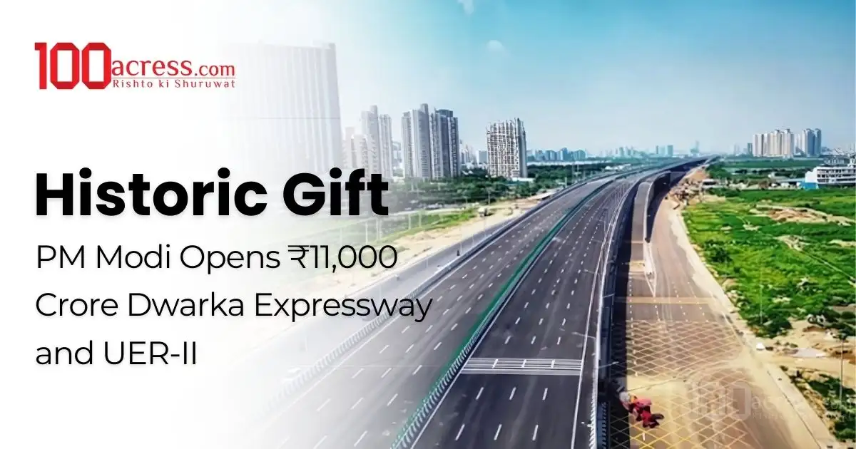Historic Gift: PM Modi Opens ₹11,000 Crore Dwarka Expressway and UER-II