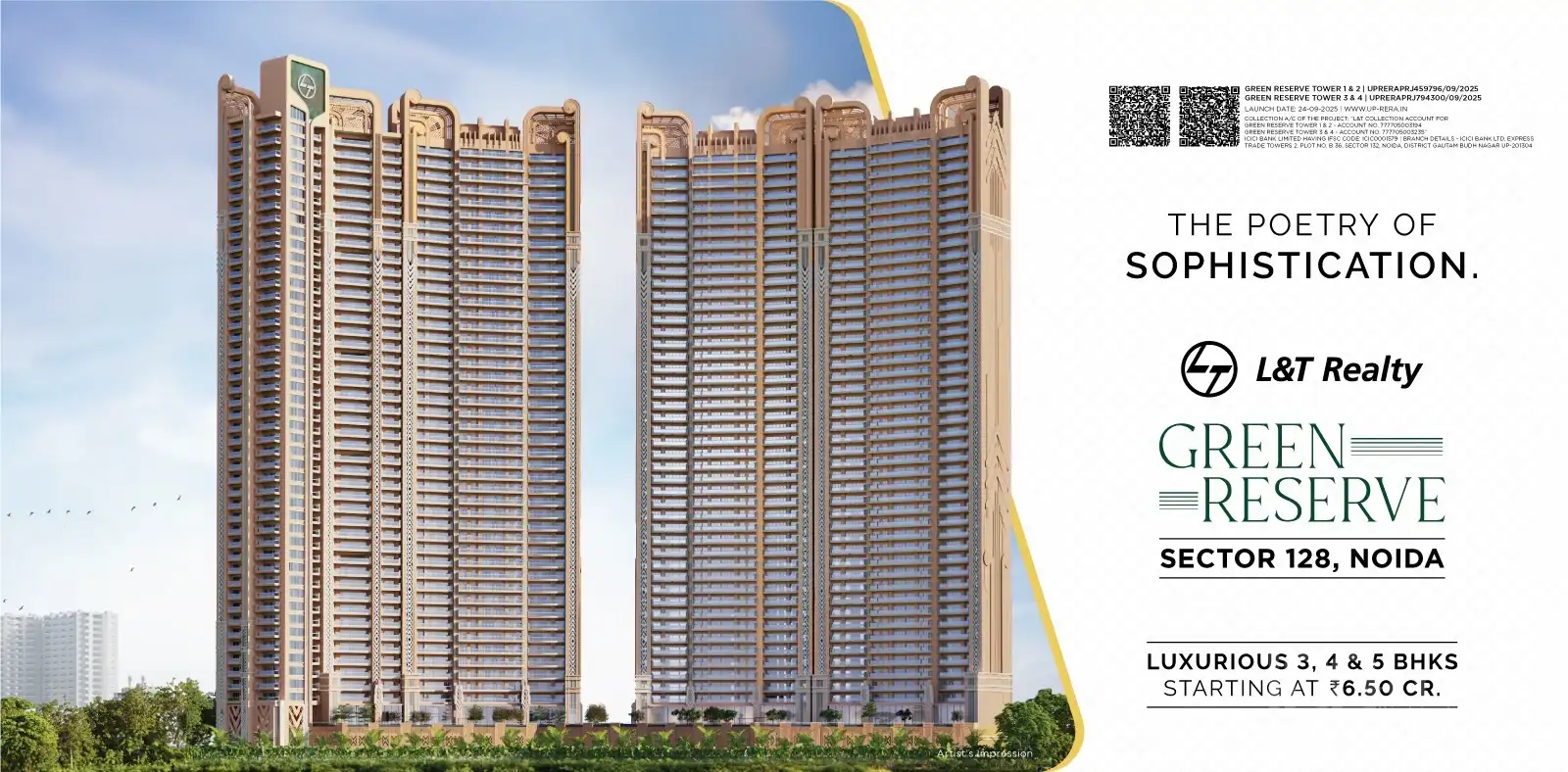 L&T Green Reserve in Noida