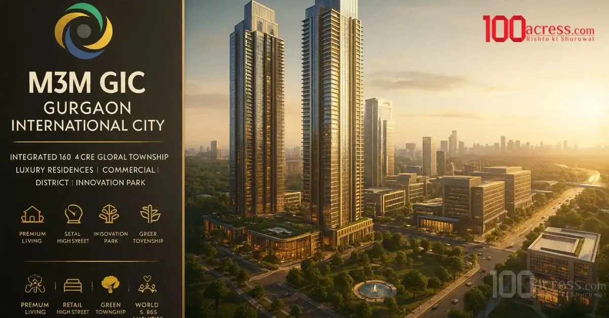 M3M India Launches ₹7,200 Cr M3M GIC International Township in Gurgaon