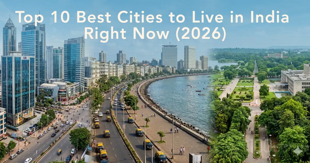 Top 10 Best Cities to Live in India Right Now (2026)