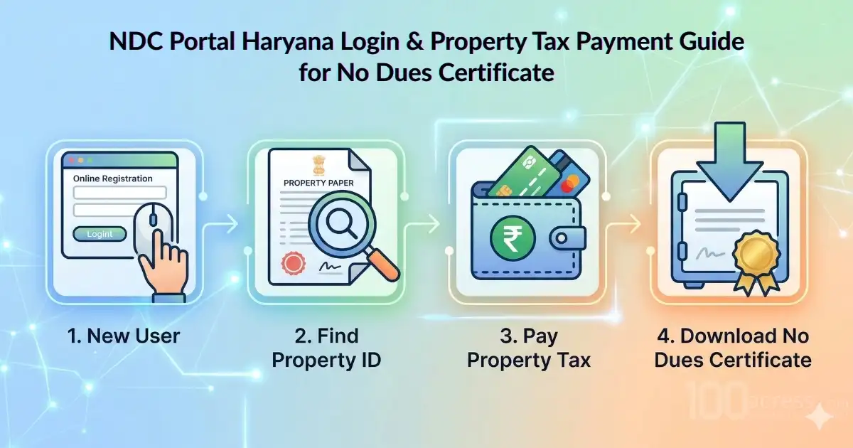 NDC Portal Haryana Login & Property Tax Payment Guide for No Dues Certificate