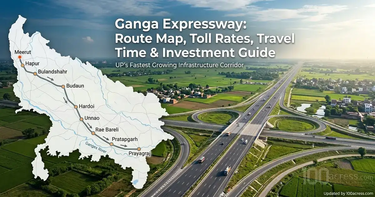 Ganga Expressway: Route Map, Toll Rates, Travel Time & Investment Guide