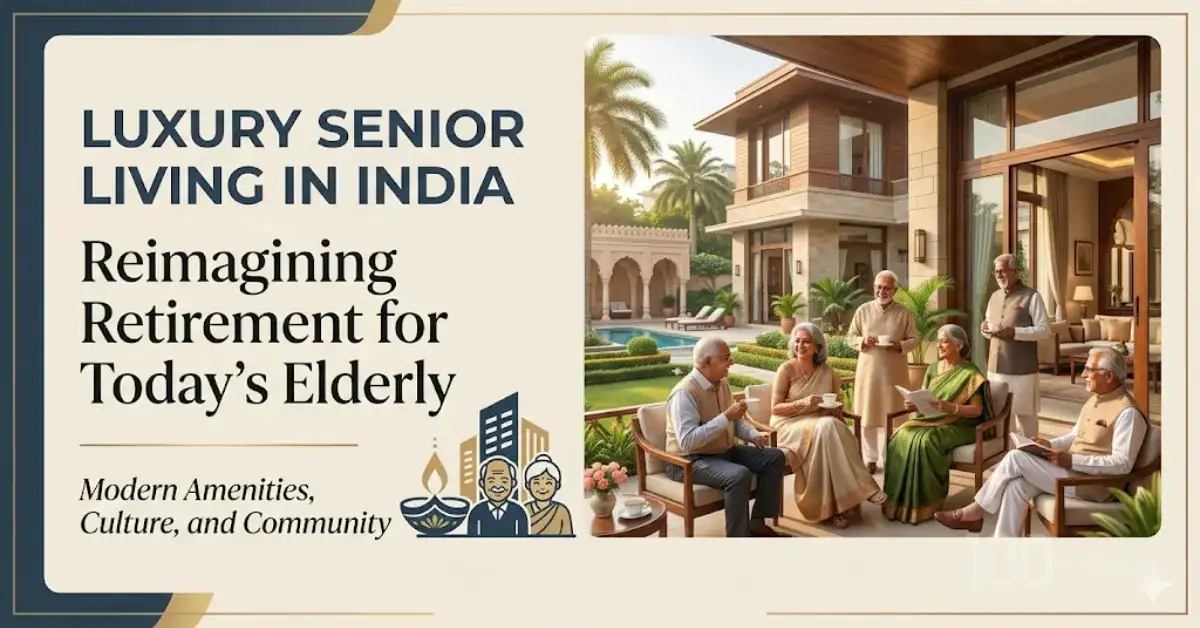 Luxury Senior Living in India: How Retirement Is Being Reimagined for Today's Elderly