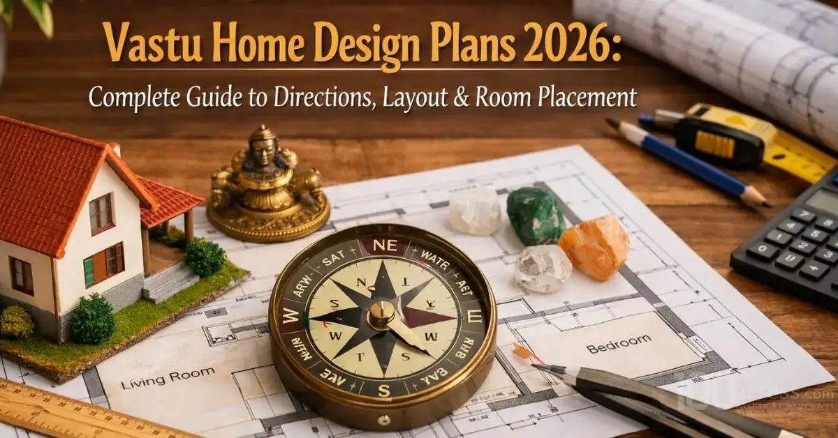 Vastu Home Design Plans 2026: Complete Guide to Directions, Layout & Room Placement