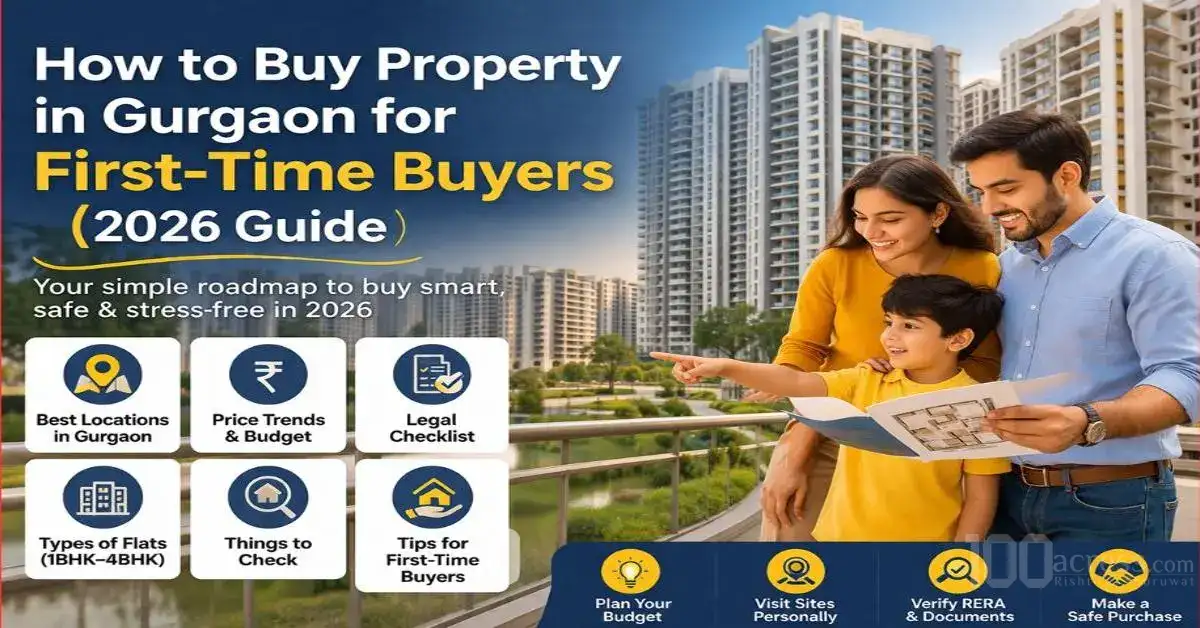 How to Buy Property in Gurgaon for First-Time Buyers (2026 Guide)