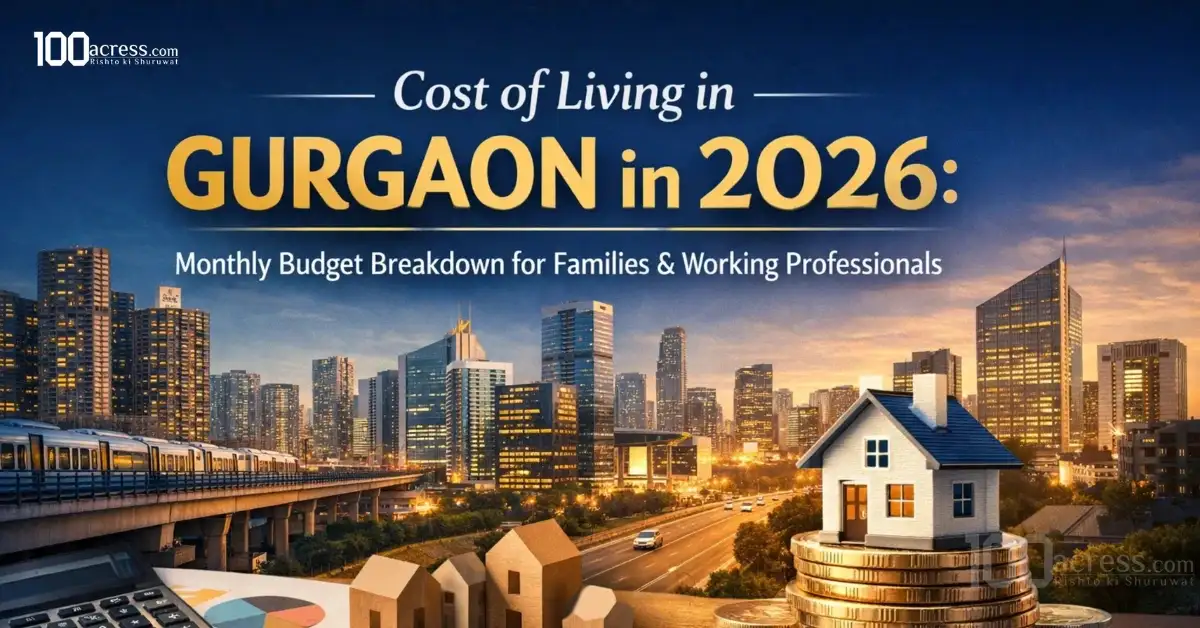 Cost of Living in Gurgaon in 2026: Monthly Budget Breakdown for Families and Working Professionals